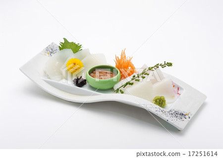 Squid's sashimi 17251614