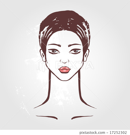 Beautiful Woman Portrait. Beautiful Woman Portrait. 17252302