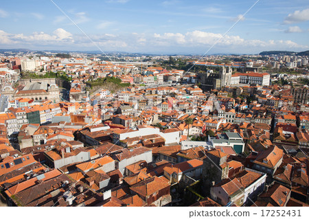 View Over City of Oporto in Portugal 17252431
