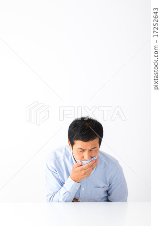 Male Nausea Hangover Male Middle Generation Middle / Aged Short Hair Man Casual Everyday Wearing Man's physical condition Male Nausea Hangover Male Middle Generation Middle / Aged Short Hair Man Casual Everyday Wearing Man's physical condition 17252643