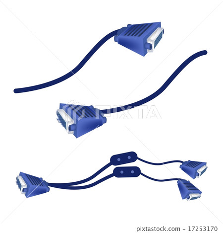 VGA Cables or DVI Digital Video Interface 17253170