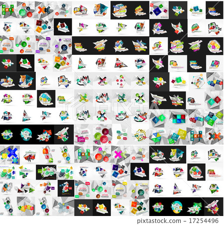 Mega collection of infographic 17254496