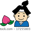 Momotaro and peach 17255803