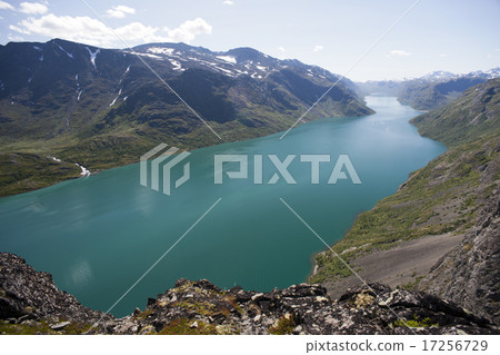 Besseggen Ridge in Jotunheimen Park, Norway 17256729