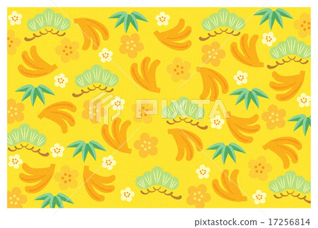 New year's card template & New Year's material 17256814