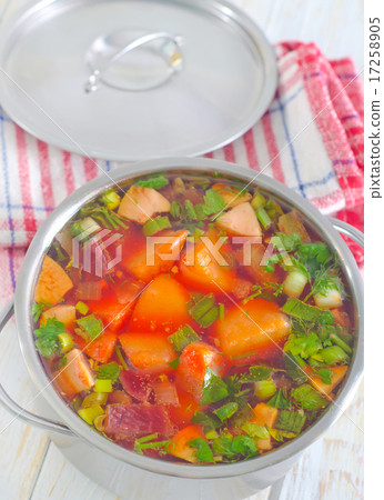 Fresh soup 17258905