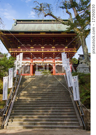 圖庫照片: 重要文化財產 神社和廟宇 塔門