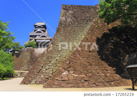 August Kumamoto Kumamoto Castle · Great castle tower and two stone walls August Kumamoto Kumamoto Castle · Great castle tower and two stone walls 17265219