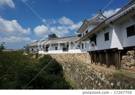 World Heritage Site "Himeji Castle" One hundred corridors of Nishinomaru World Heritage Site "Himeji Castle" One hundred corridors of Nishinomaru 17267708