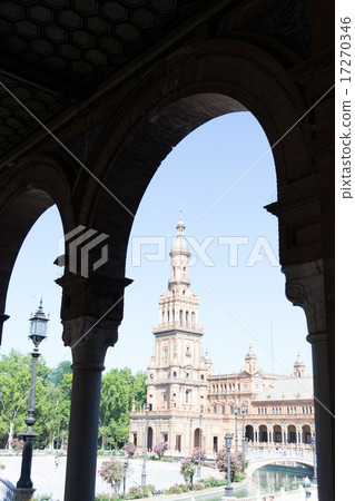 Tower under an arch Tower under an arch 17270346
