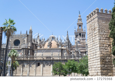 Santa Maria de la Sede Cathedral and giralda Santa Maria de la Sede Cathedral and giralda 17270368