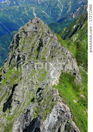 登山者穿過大被子·長谷川峰 17272866