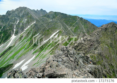 Ikeda-dake seen from Hokkoro-Takadake and Oko Fukatake 17273176