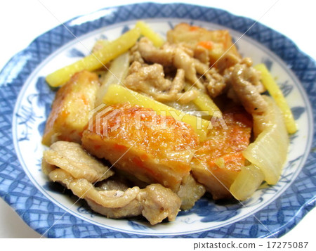 炒土豆和薩摩炸醬 炒土豆和薩摩炸醬 17275087