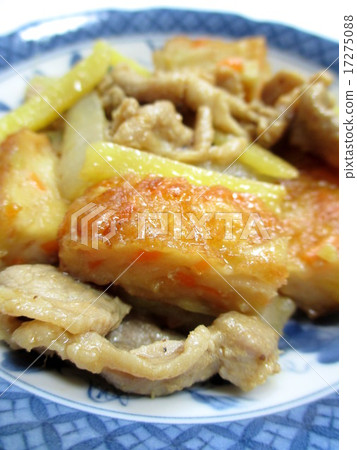 炒土豆和薩摩炸醬 17275088