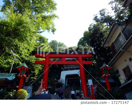 Egashima神社入口Vermillion Torii Egashima神社入口Vermillion Torii 17275147