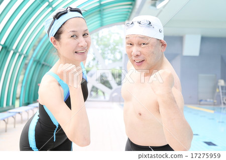 高級健身游泳圖像 高級健身游泳圖像 17275959