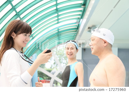 高級健身游泳圖像 高級健身游泳圖像 17275960