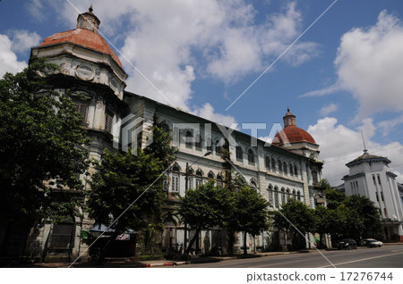Myanmar Yangon building Myanmar Yangon building 17276744