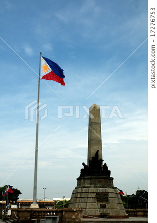 Philippine flag blue sky 17276753