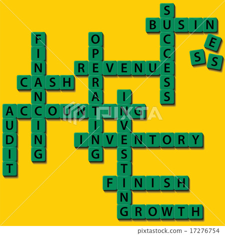Crossword business concept 17276754