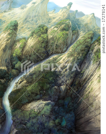 俯瞰山谷 17278141