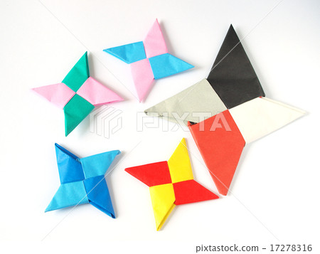 Origami shuriken Origami shuriken 17278316