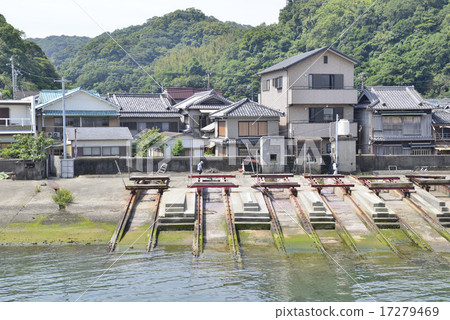 漁村/和歌山縣和歌山市的風景 漁村/和歌山縣和歌山市的風景 17279469
