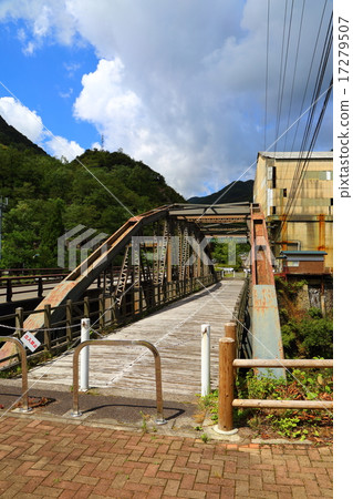 Trace of the Ashio Copper Mine refinery Trace of the Ashio Copper Mine refinery 17279507
