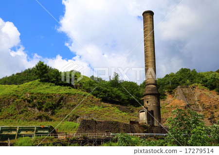Trace of the Ashio Copper Mine refinery 17279514