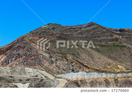 阿蘇火山周圍的火山口 17279860