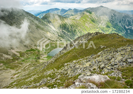 Hi-res panorama of Retezat Mountains, Romania, Europe Hi-res panorama of Retezat Mountains, Romania, Europe 17280234