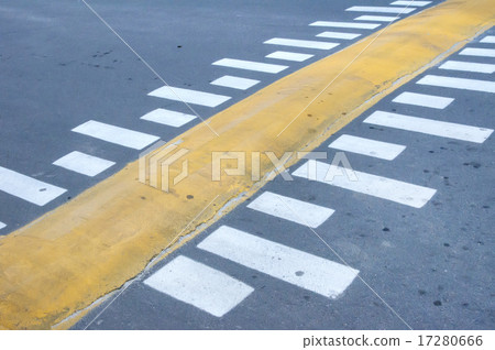 speed bumps on the asphalt road speed bumps on the asphalt road 17280666