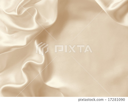 Smooth elegant golden silk as wedding background. 17281090