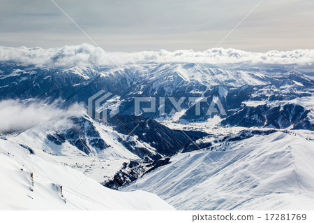 Winter landscape in the Matterhorn Winter landscape in the Matterhorn 17281769