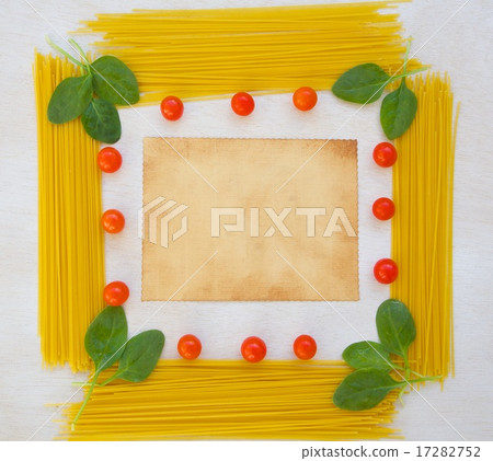 Pasta ingredients background 17282752