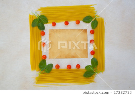 Pasta ingredients background 17282753