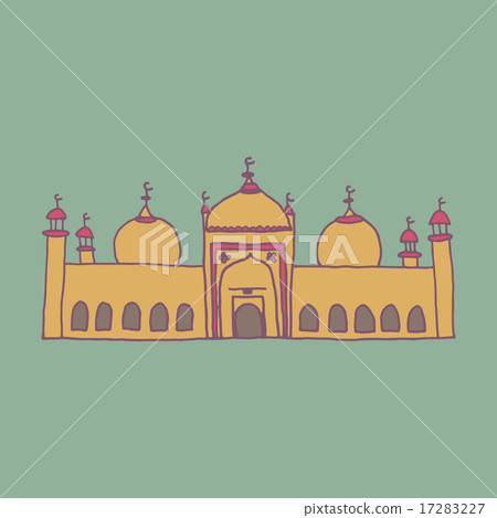 doodles of mosques doodles of mosques 17283227