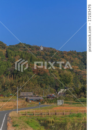 Reconstruction Tenshi of Kururi Castle in autumn 17283476