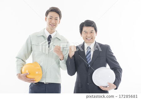 Work clothes men and businessmen Work clothes men and businessmen 17285681
