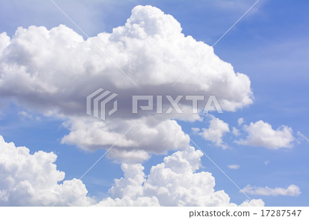 Blue cloudy sky. Blue cloudy sky. 17287547