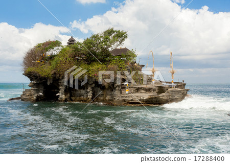 Tanah Lot Temple on Sea in Bali Island Indonesia 17288400