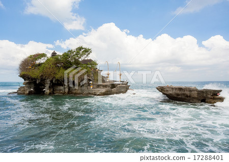 Tanah Lot Temple on Sea in Bali Island Indonesia Tanah Lot Temple on Sea in Bali Island Indonesia 17288401