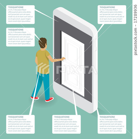 Vector 3d Flat Isometric With Education Concept - Stock Illustration ...