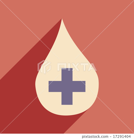 Flat with shadow icon and mobile application drop aid Flat with shadow icon and mobile application drop aid 17291404