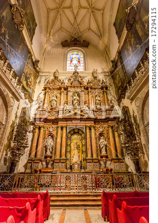 Interior facade Seville Cathedral Interior facade Seville Cathedral 17294115