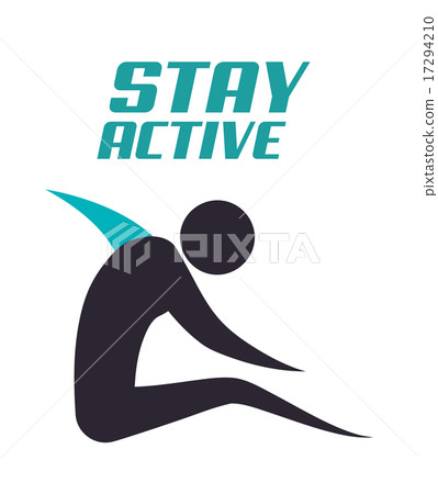 Be Active design - Stock Illustration [17294210] - PIXTA