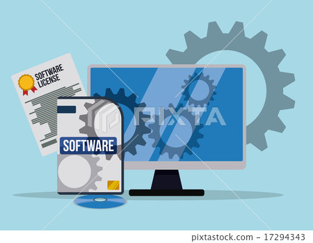 Software design.-插圖素材 [17294343] - PIXTA圖庫