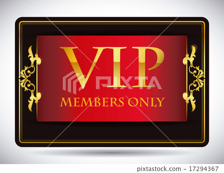 VIP card design. VIP card design. 17294367