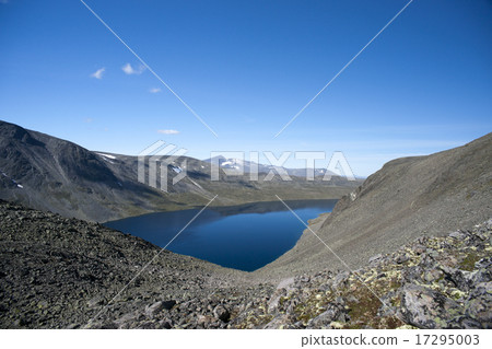 Besseggen Ridge in Jotunheimen Park, Norway 17295003